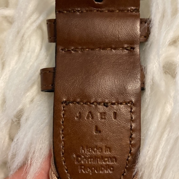 Saddlebred Tan / Brown Belt size 38/40 brand new comfort stretch - Picture 7 of 12